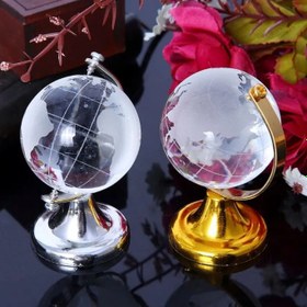 Resim Kristal Küçük Boy Cam Dünya Küresi 