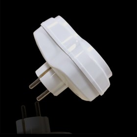 Resim Tek-İş Üçlü 3 Lü Topraklı Fiş Priz Yonca Golyat Çocuk Korumalı 