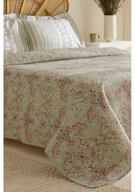 Resim Karaca Home Empres %100 Pamuk Çift Kişilik Pike Takımı Adaçayı Adaçayı 