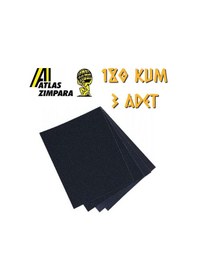 Resim Atlas 188 Su Zımparası 180 Kum - 3 Adet 