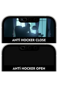 Resim Buff iPhone 13 Pro Max 5d Glass Anti Hacker Ekran Koruyucu 