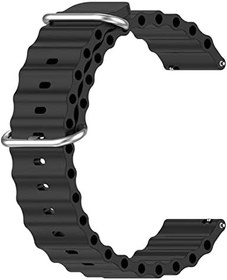Resim Microsonic Garmin Forerunner 255 Kordon Ocean Band Siyah 