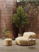 Resim PATARA HOME Mila Modell Gri Puff & Armut Koltuk 