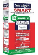 Resim Sorvagen Smart Double Sitikolin Dha Omega 3 Ve B12 30 Kapsül 