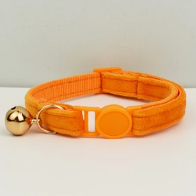 Resim Cat collar Safety Bell cat collar 92726 - ORANGE Collar / S/M 