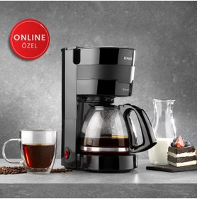 Resim Schafer Robusta Filtre Kahve Makinesi-Siyah 