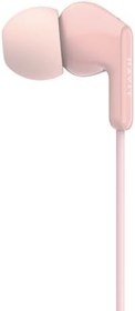 Resim Havit E335P Kulak İçi Kablolu Mikrofonlu Kulaklık 3.5mm Jack 1.2m Kablo (Pembe) 