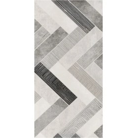 Resim Vitra 40 x 80 Ice And Smoke Dekor Mi x Geometrik Mat Porselen Karo K937124r0001vtet (1m2 ) 