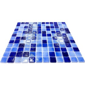 Resim MozaiKristaL Havuz Ve Yaşam Alanlarının Tüm Yüzeyleri Için 25x25 Mm Cam Mozaik. ( 1koli = 1 M2 Fiyatıdır ) 