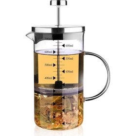 Resim AyrStore T.concept 3u 1 Arada French Press Demlik Olcu Kabi 700 ml 