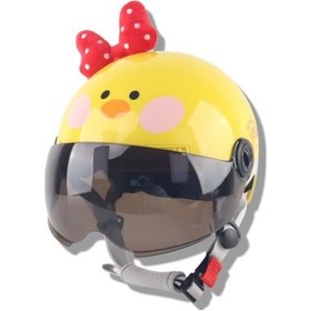 Resim 3c Sertifikalı Sarı Çocuk Kaskı Ujdyh0 Sarı 