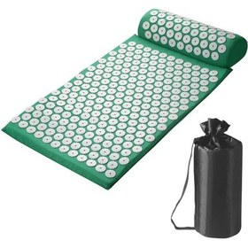 Resim Saklama Çantalı Akupresür Yastığı Boyun Sırt Ayak Masaj Yastığı 1 Set 