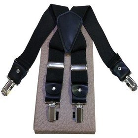 Resim Kemer Dünyası 4 Klipsli Erkek Lüx Pantolon Askısı ( 4 Klipsli ) 
