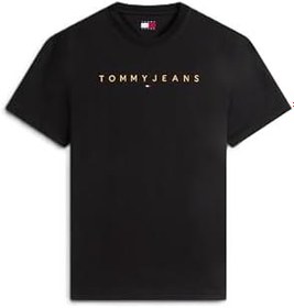 Resim Tommy Hilfiger TJM REG LINEAR LOGO TEE EXT Tişört Erkek 