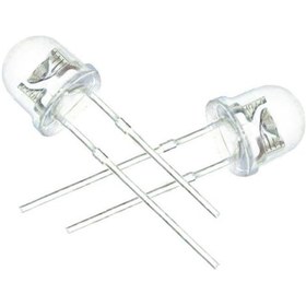 Resim Arduinoelektronik-Led 4.8Mm Mantar Beyaz Şeffaf (10 Adet) 