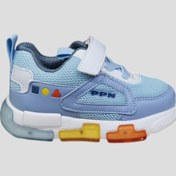 Resim Pepino P-1909 Bebek Ortopedi Bebe Mavi Spor Ayakkabı Çok Renkli 