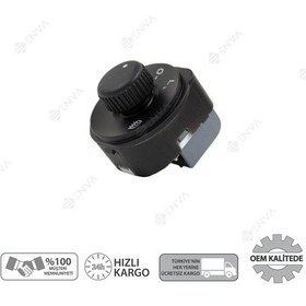 Resim Skoda Octavia Dikiz Ayna Ayar Düğmesi Anahtarı ısıtmalı 