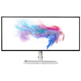 Resim MSI 34″ PRESTIGE PS341WU 60Hz 8ms 2xHDMI DP 4xUSB HDR WUHD IPS Gaming Monitör 