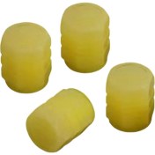 Resim Comely 4x Araç Lastik Valfi Kök Kapakları Suvs Lastik Dekorasyon Aydınlık Kapak Sarı 4 Pcs (Yurt Dışından) 