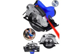 Resim Schatz Profesyonel 1400W Metal Şanzıman Lazerli Daire Testere Bakır Sargılı Sunta Kesme Makinesi Mavi 