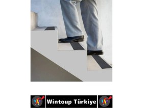 Resim Ultra Güçlü Yapışkan Isg Iş Yeri Kaygan Zemin Merdiven Siyah Kaydırmaz Bant 25 mm x 25 Metre 2 Adet 