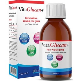 Resim Vitaglucan 150 Ml Şurup Beta Glukan Vitamin C Çinko 03- 