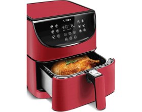 Resim Cosori Premium XXL 5.8-Quart ( 5.5 Litre ) - 1700W Dokunmatik Panelli Yağsız AirFryer Fritöz - Kırmızı 
