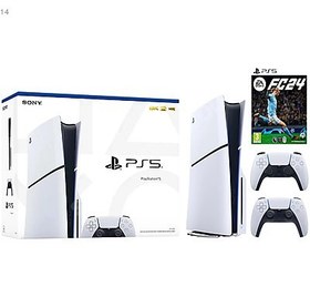 Resim Sony Playstation 5 +2. Dualsense Kol + Ps5 Fc 24 