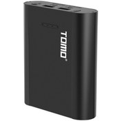 Resim Samdoo Tomo P4 Akıllı 4x18650 Li-ion Şarj Cihazı - Çift Usb Çıkışlı Taşınabilir Power Bank Kutusu, Ateş Güvenli Abs, 6 Korumalı, Siyah 