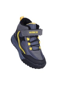 Resim WİSCO Wisco 064 Füme-Sarı Erkek Çocuk Kürklü Bot 