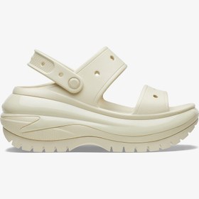 Resim Crocs Classic Mega Crush Kadın Krem Sandalet 