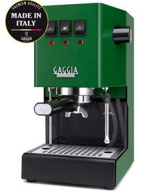 Resim Gaggia Classic E24 Orman Yeşili Espresso Makinesi 