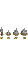 Resim Rtrmax RH24112 Pimli Fırça Seti 20 Parça (Çanak Fırça: 50mm ve 75mm/Daire Fırça: 50mm/Kalem Fırça: 25mm) 
