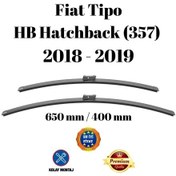 Resim Fiat Tipo Hb Hatchback 357 2018 2019 Uyumlu Ön Cam Silecek Süpürgesi Takımı 650/400mm Silbak Sb2616c 