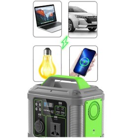 Resim Drnds Konfulon Cn04 Powerbank 300w 60.000 Mah 5w Led Işıklı Kamp Şarj Pd 60w - Gri 