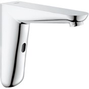 Resim Grohe Euroeco Cosmo Duvardan Fotoselli Lavabo Bataryası Tek Su Girişli 