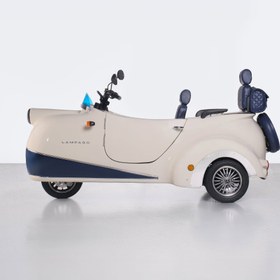 Resim Elektrikli Moped | Ivory Blue - Kurşun Asit - 60V 22 Ah 