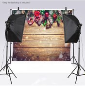 Resim Tenfowee Noel Temalı 2.1x1.5m Fotoğraf Çekim Fon Perdesi - Polyester Kumaş 