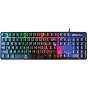 Resim Dexim DKA010 KBL707 Mekanik Rgb Hisli Şeffaf Klavye 