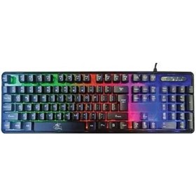 Resim Dexim DKA010 KBL707 Mekanik Rgb Hisli Şeffaf Klavye 