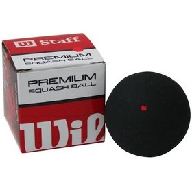 Resim Wilson Staf Squash Topu Kırmızı Benekli 