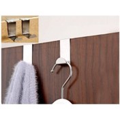 Resim İndiriminVar 4 Adet Banyo Kapı Arkası Bornoz Havlu Askısı Aparatı Metal 
