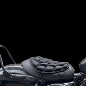 Resim Evrensel Motosiklet Koltuk Yastığı - Ergonomik Tasarımlı, Nefes Alabilir Kaymaz Şok Emici Yazlık Sürüş Pedi ve Dayanıklı Naylon Kaplama Elektrikli Scooterlar & Motosikletler için 