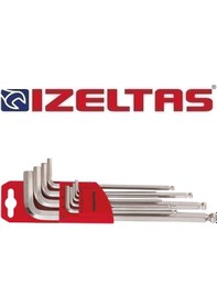 Resim İzeltaş 4906 00 3109 Yuvarlak Başlı Allen Anahtar Tk Altı Köşe 