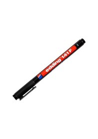 Resim Eddıng 141f Asetat Kalemi 0.66 MM 10 Lu Kutu Siyah 