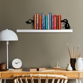 Resim KT-030 Dekoratif Metal Kitap Tutucu | ByLamp 