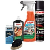 Resim Sonax Deri & Vinil Döşeme Araç Temizleme ve Bakım Seti (Kullanılm 