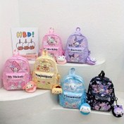 Resim 1 yeni Sanrio çantası, ultra hafif ve yüksek görünüm, zarif asılı süslemeler, sırt çantası 