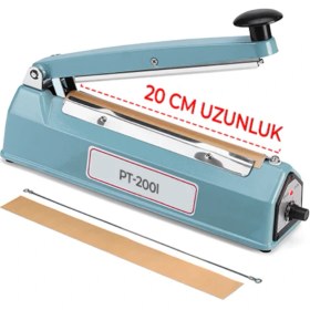 Resim 20 cm Demir Gövde Poşet Ağzı Kapatma Makinesi 