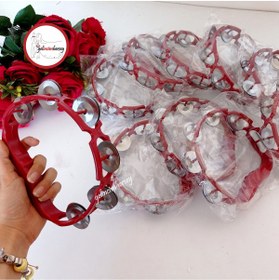 Resim Gelincimherşey Kırmızı Plastik Zilli Tef 10’lu 